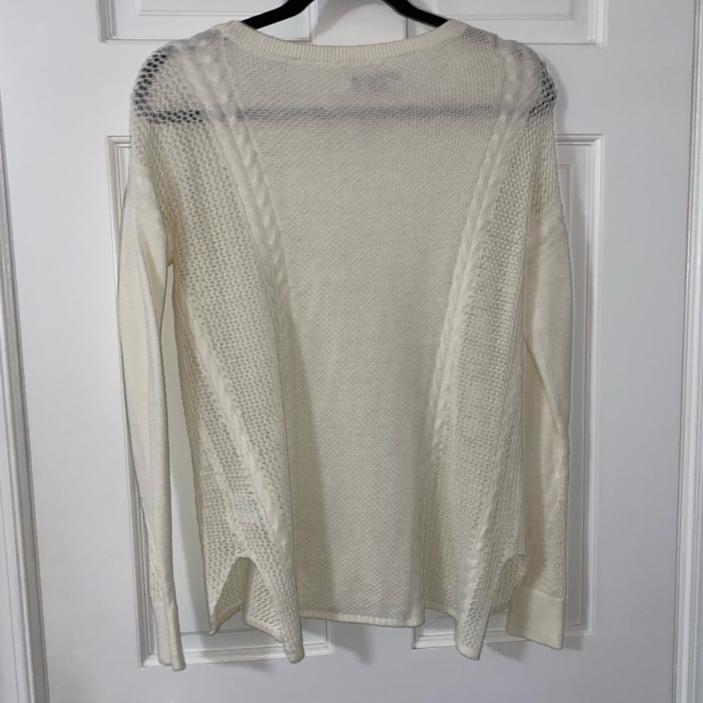 White sweater - Picture 2 of 2